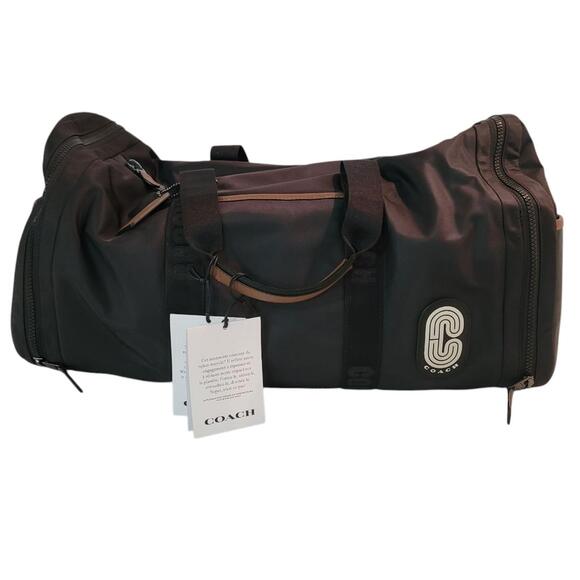 NWT Coach Max Gym Bag, Black, C9835 - Picture 10 of 10